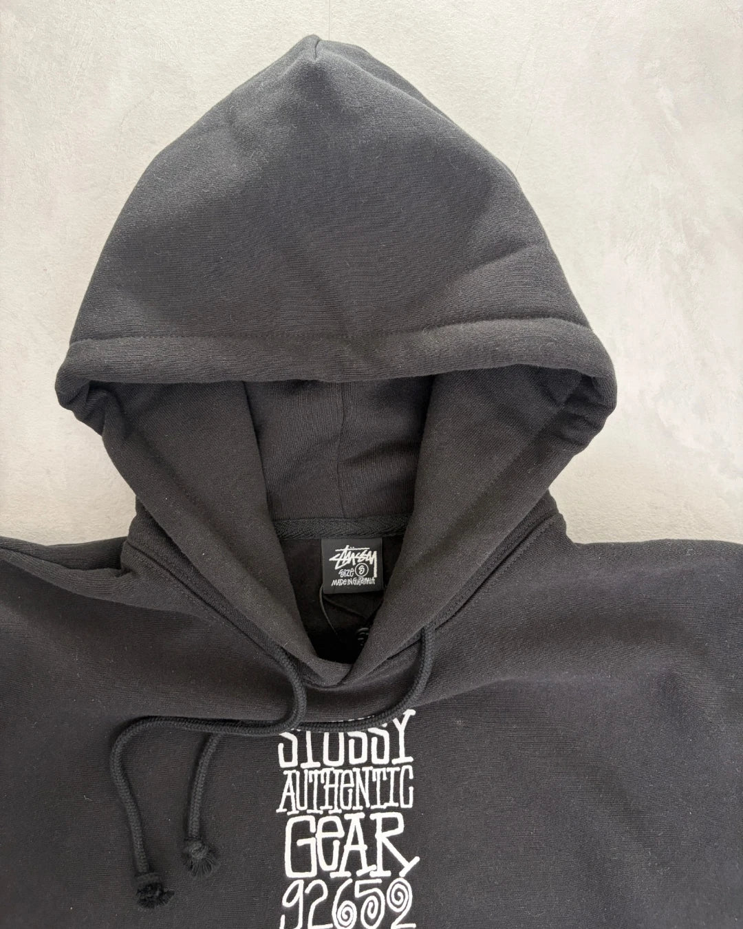 Stussy Authentic Gear Hoodie black – (NEW) / S