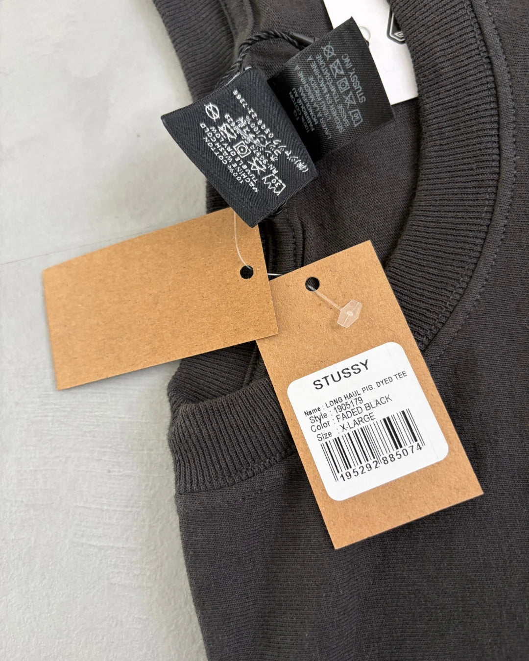 Stussy Long Haul T shirt black - XL