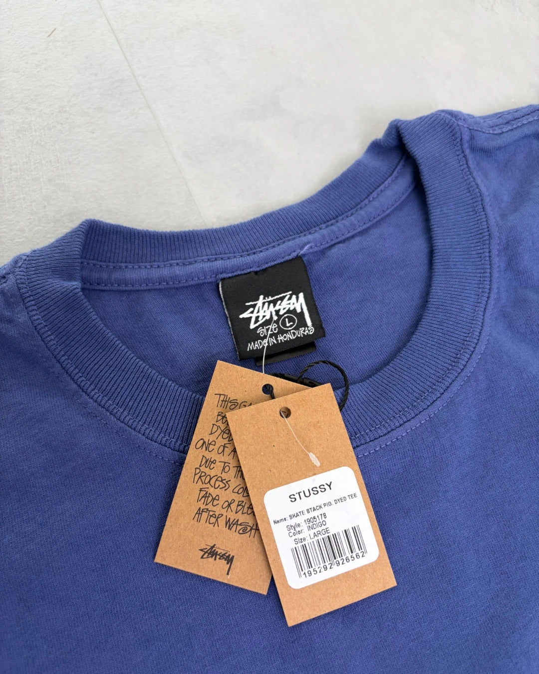 Stussy Skate Stack T shirt indigo – (NEW)