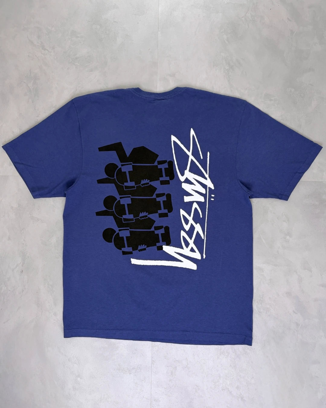 Stussy Skate Stack T shirt indigo – (NEW)