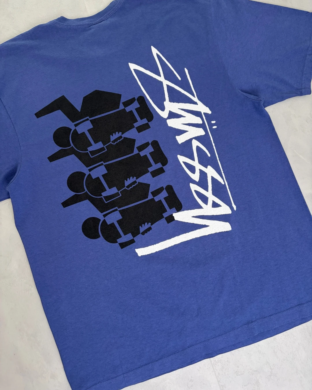 Stussy Skate Stack T shirt indigo – (NEW)