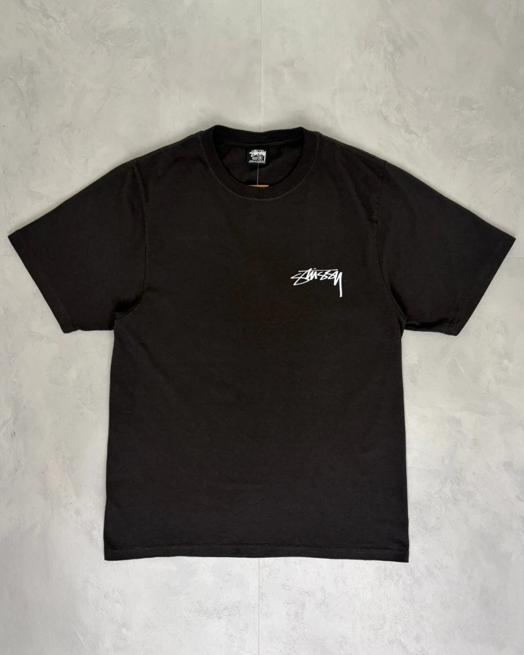 Stussy Skate Stack T Shirt faded black – (NEW) / S