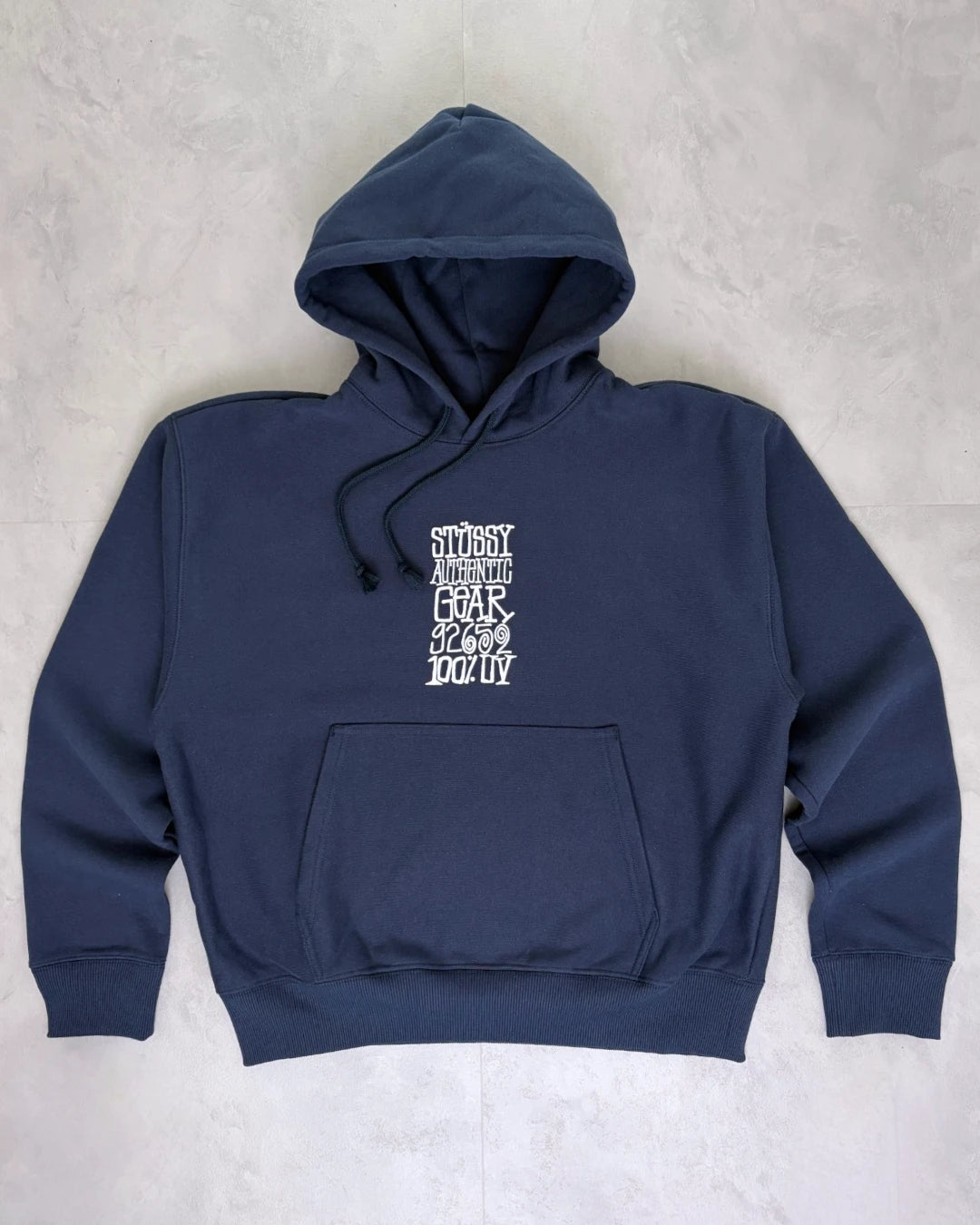 Stussy Authentic Gear Hoodie navy – M