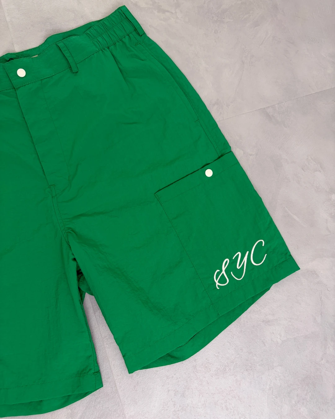 Soho Yacht Club Nylon Shorts green - M