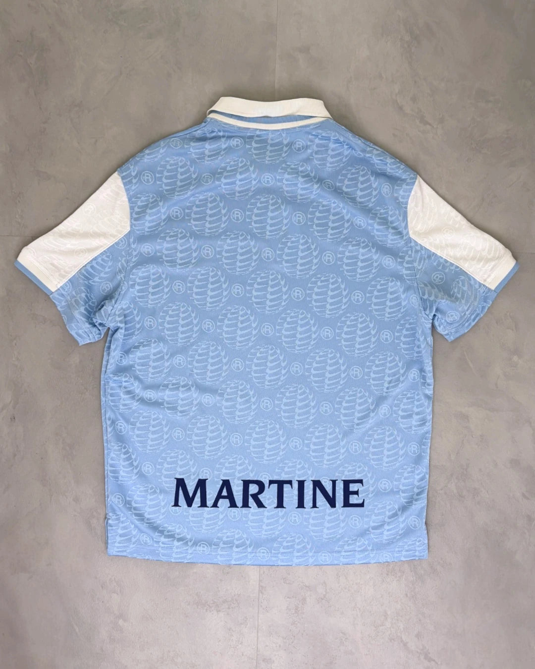 Martine Rose X Nike Football Jersey light blue – S