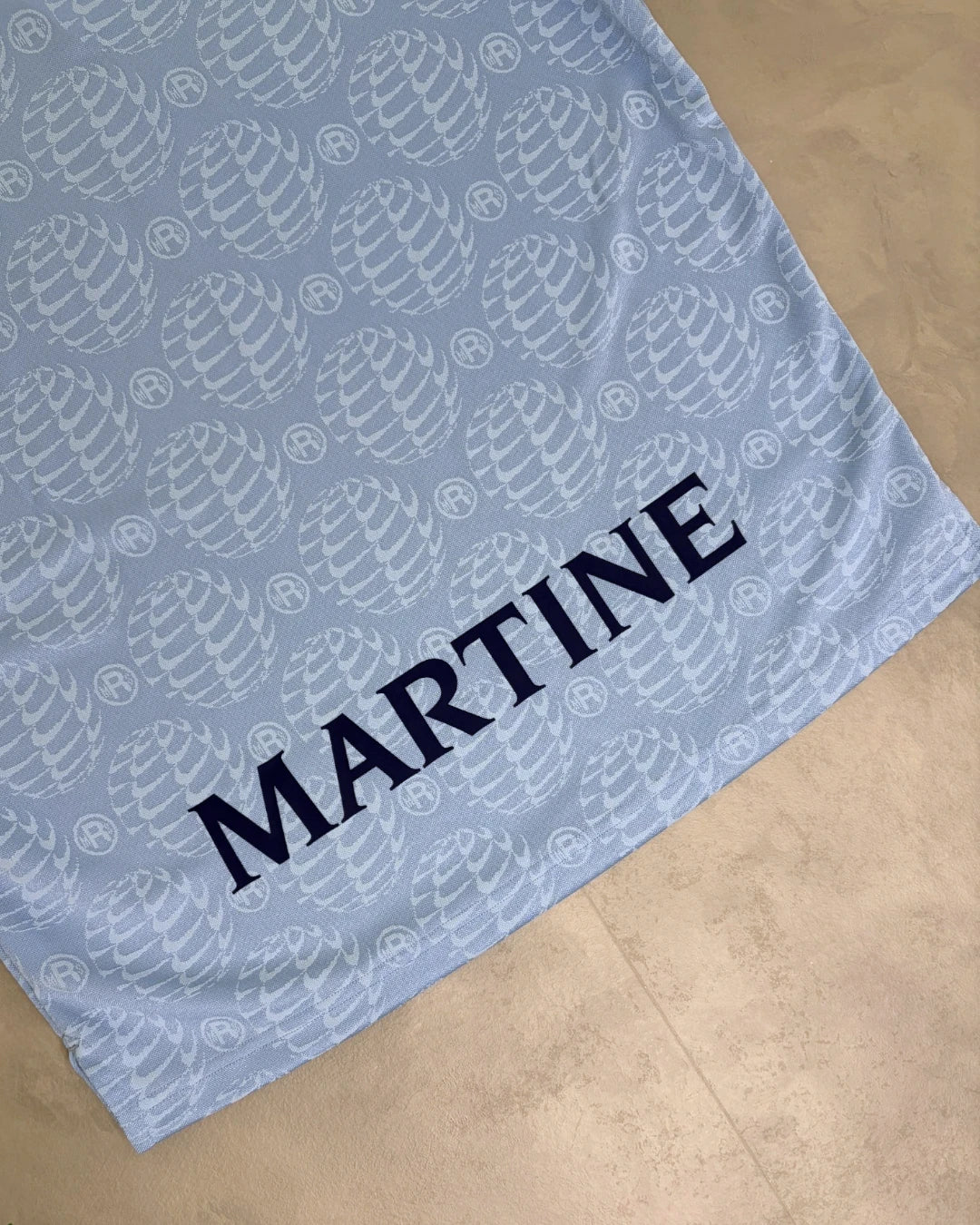 Martine Rose X Nike Football Jersey light blue – S