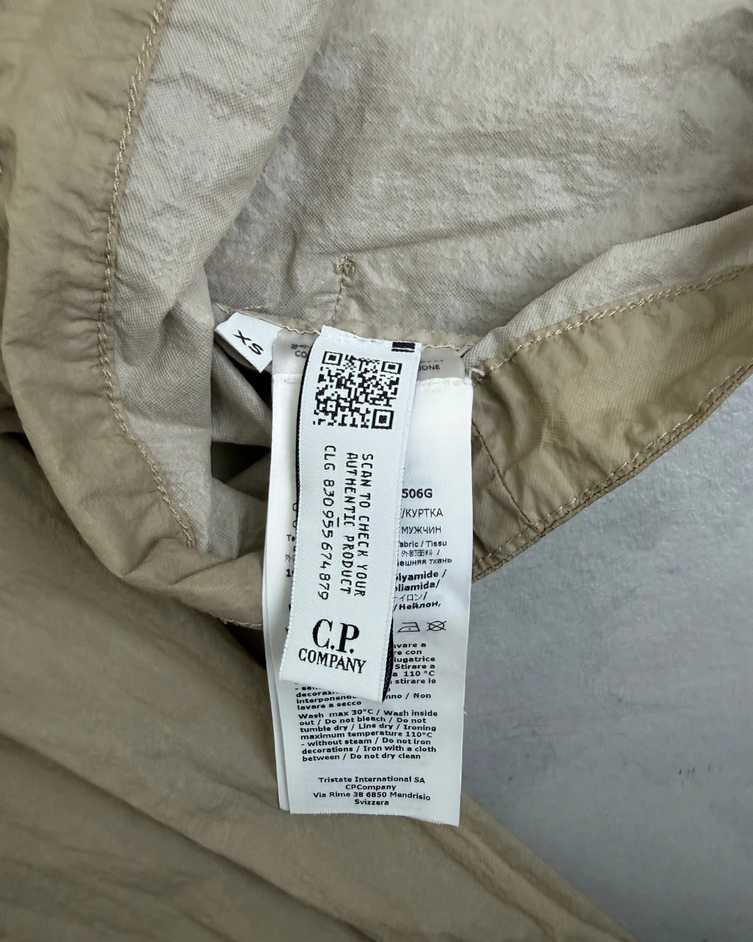 C.P. Company Windbreaker beige – XS
