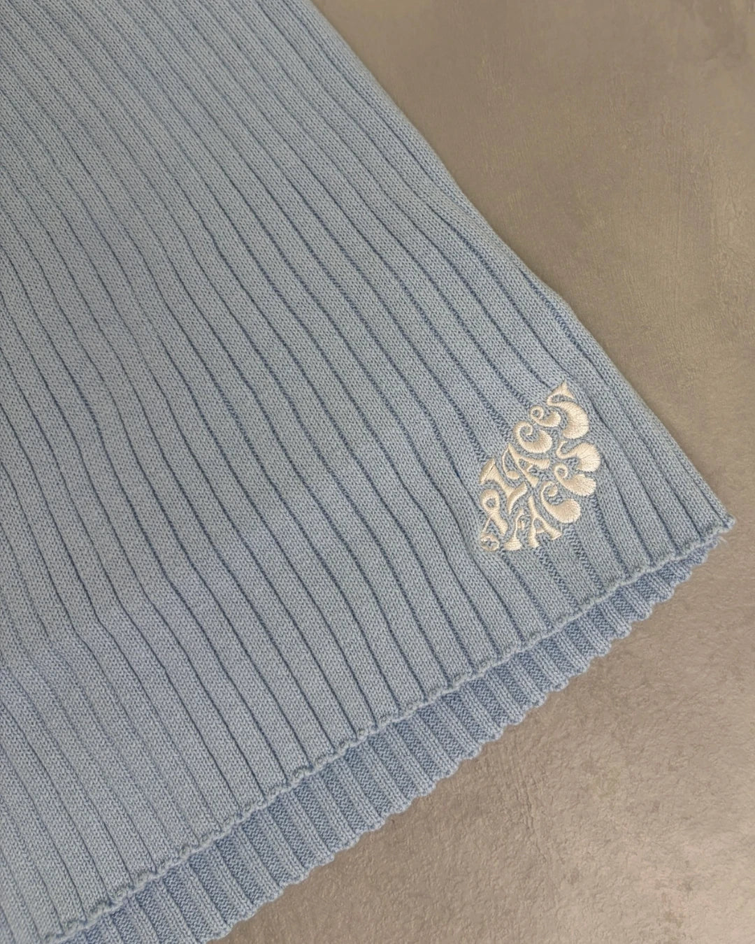Places + Faces Knitted Skirt blue – S