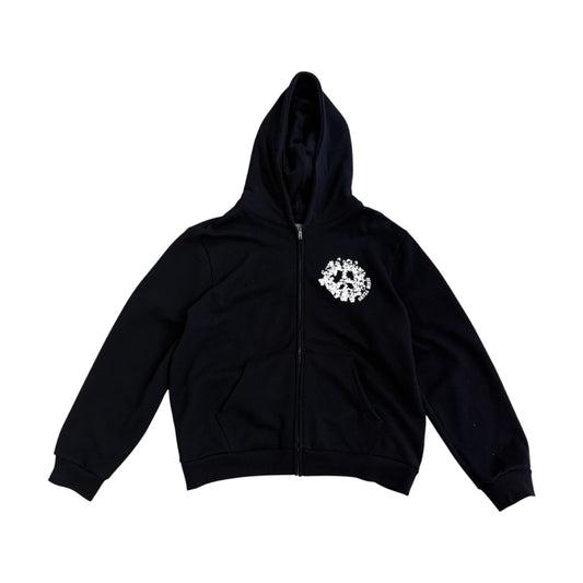 Denim Tears University Zip Hoodie black - XXL