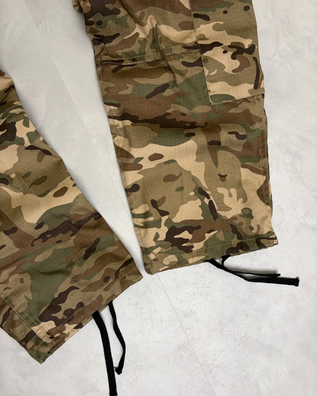 Corteiz Dutty Camo Alcatraz Cargos  – S