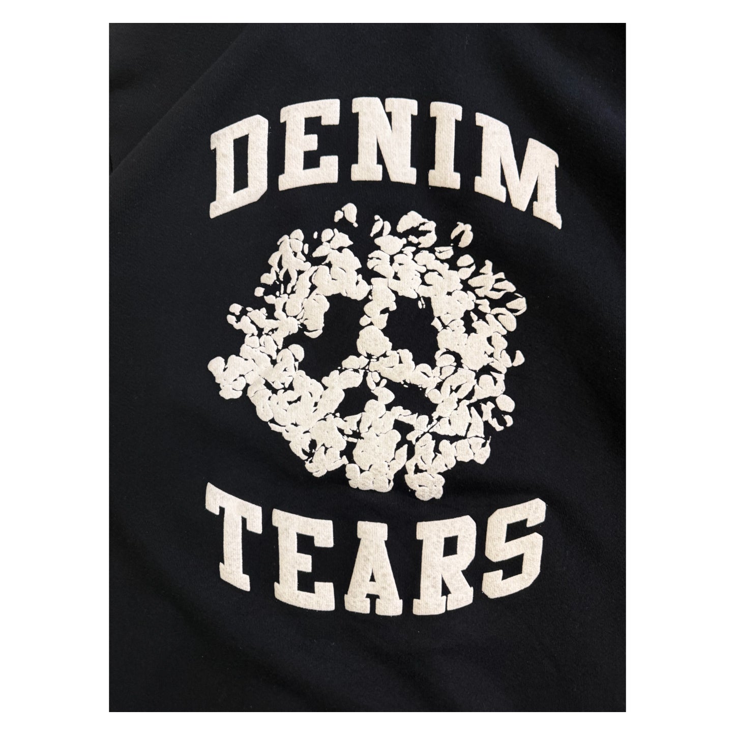 Denim Tears University Zip Hoodie black - XXL