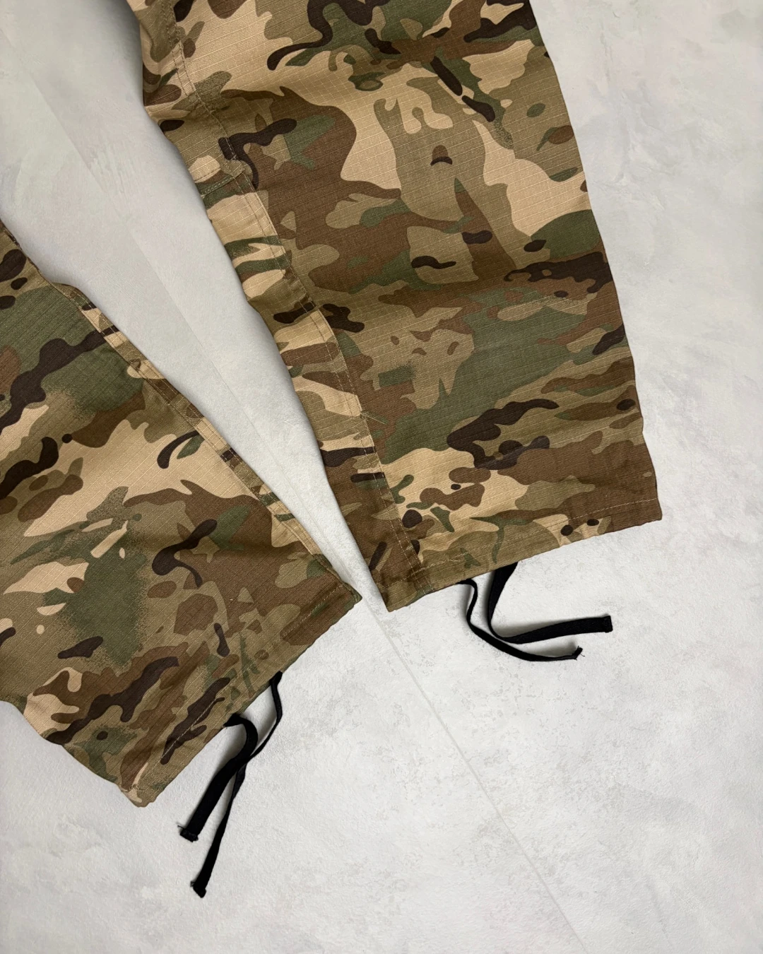Corteiz Dutty Camo Alcatraz Cargos  – S