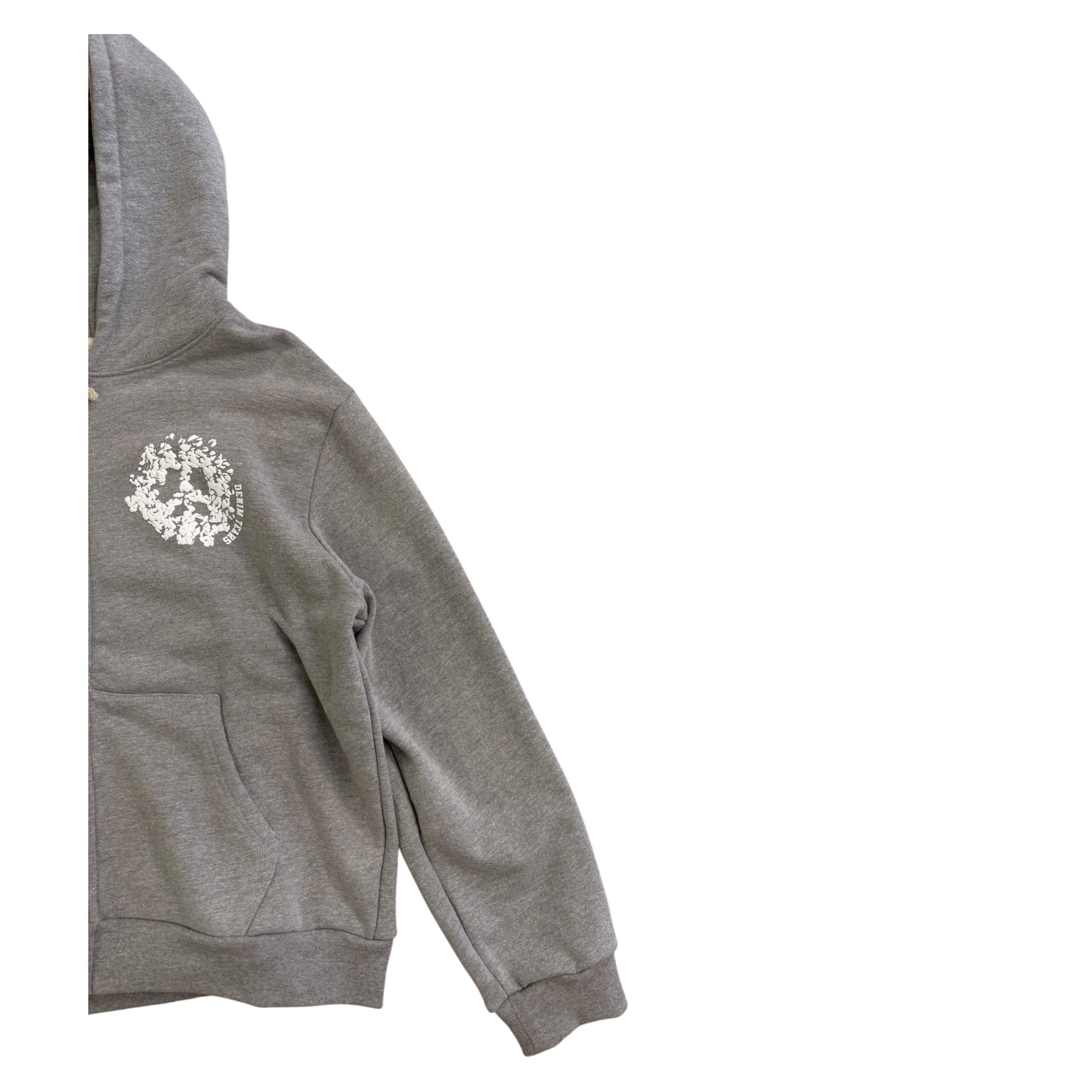 Denim Tears University Zip Hoodie grey - XXL