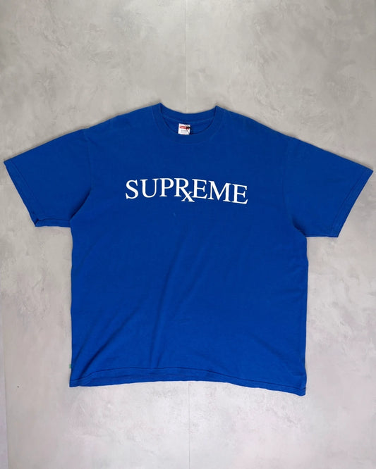 Supreme x Spellout T-Shirt blue – XXL