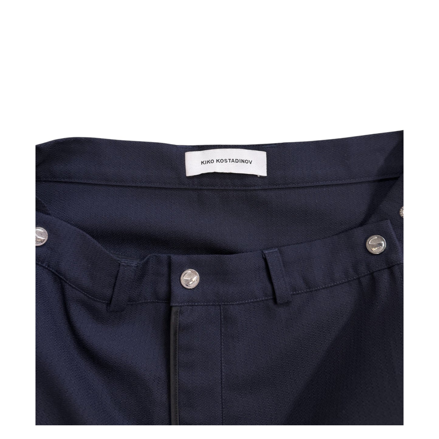 Kiko Kostadinov Detachable Straight Leg Trosuers navy - M