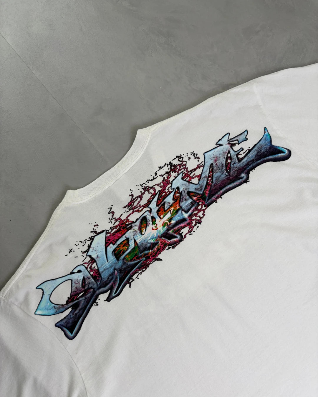Supreme Graffiti T-Shirt white – (GRADE A) / XXL