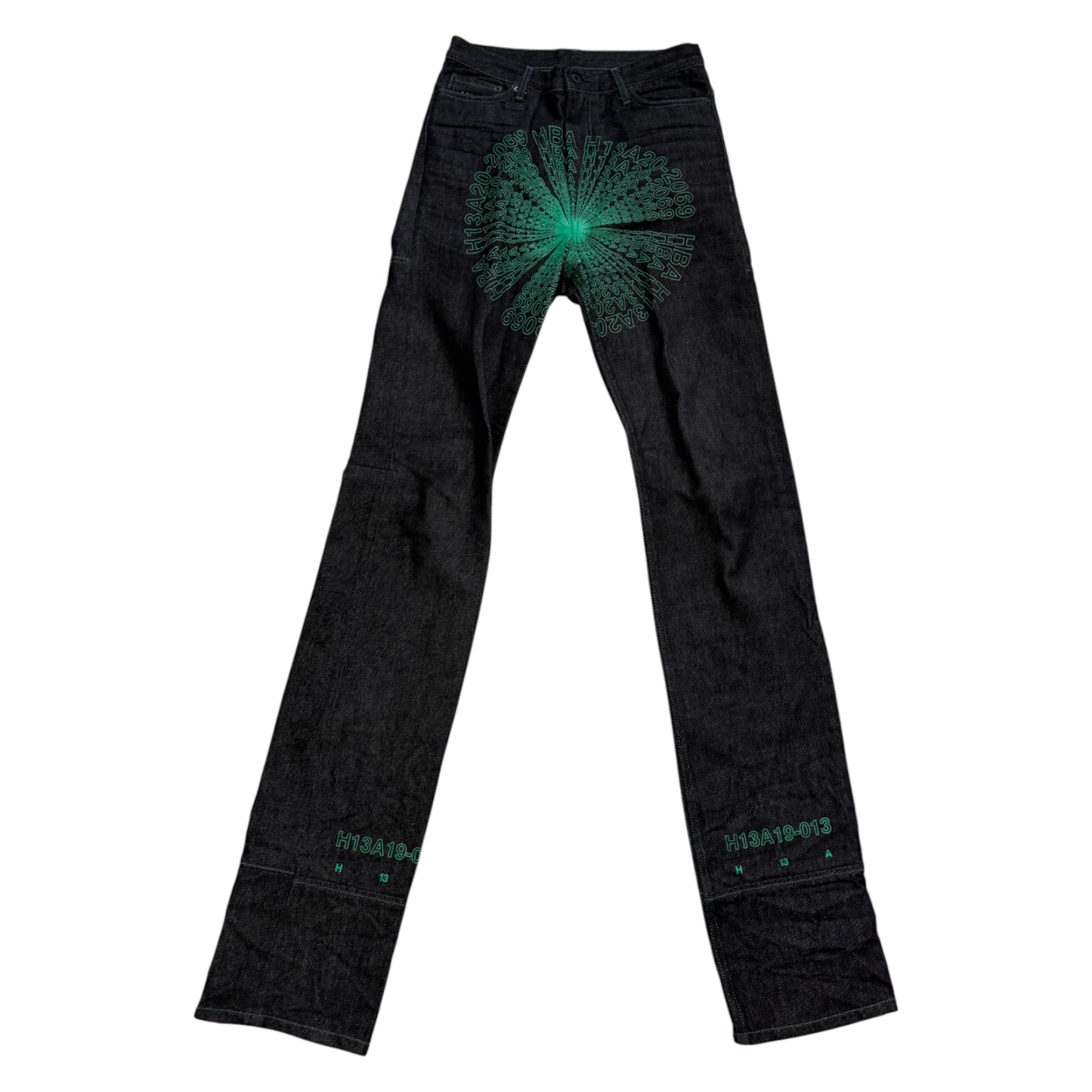 HBA Spiral Graphic Jeans - XL