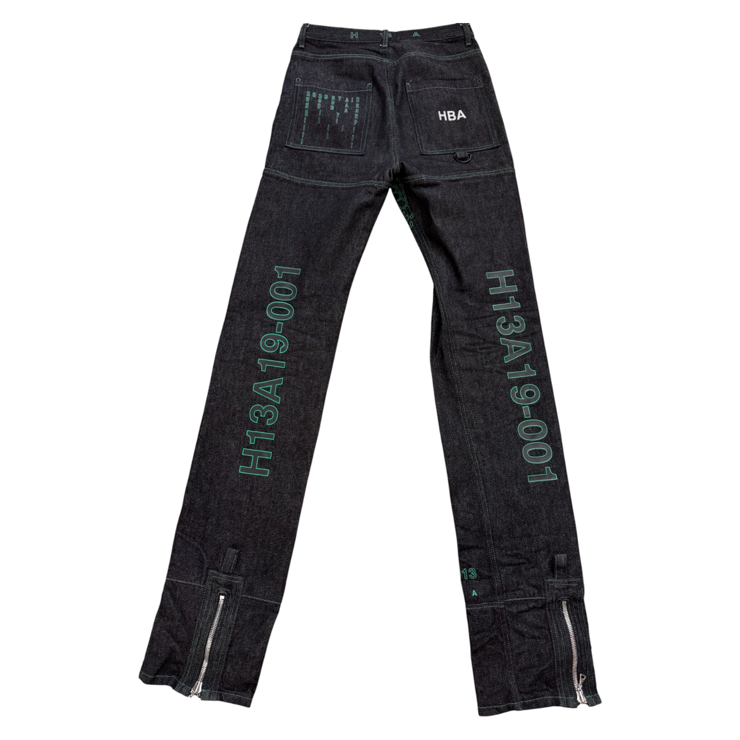 HBA Spiral Graphic Jeans - XL
