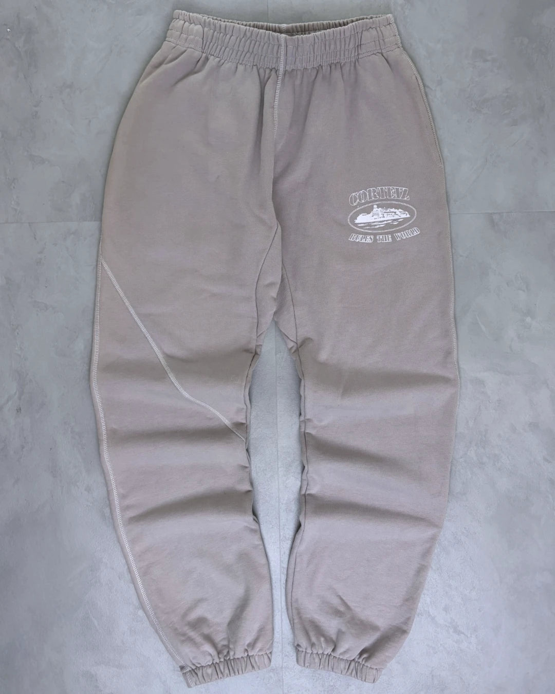Corteiz Alcatraz Classic Joggers grey - L