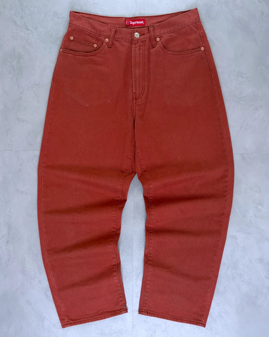 Supreme Baggy Denim burnt orange - W30