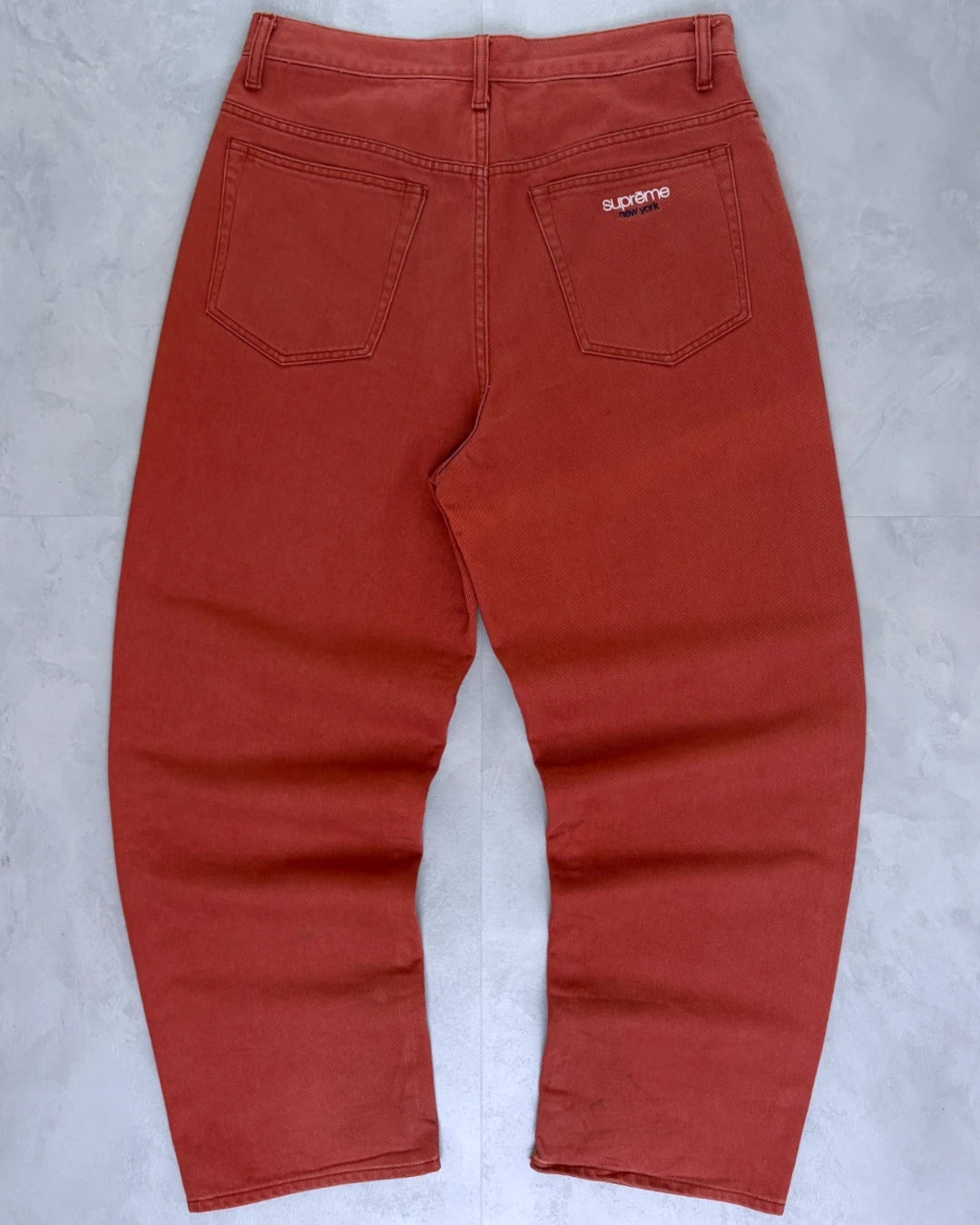 Supreme Baggy Denim burnt orange - W30