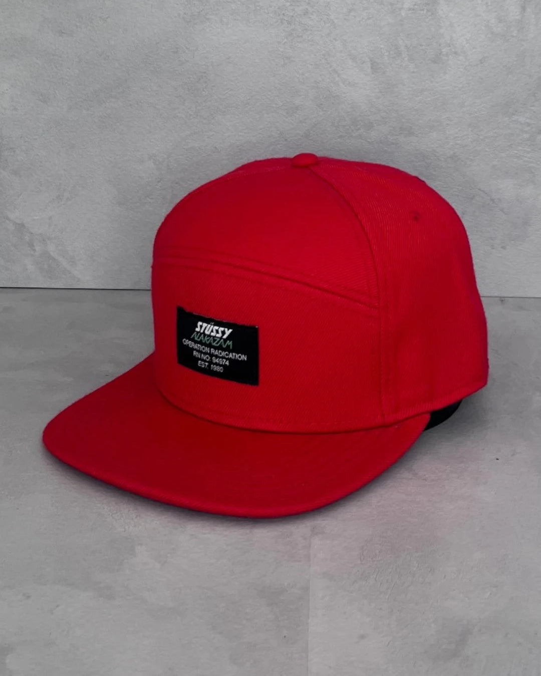 Stussy Alakazam Logo Snapback Cap red - (NEW) / O/S