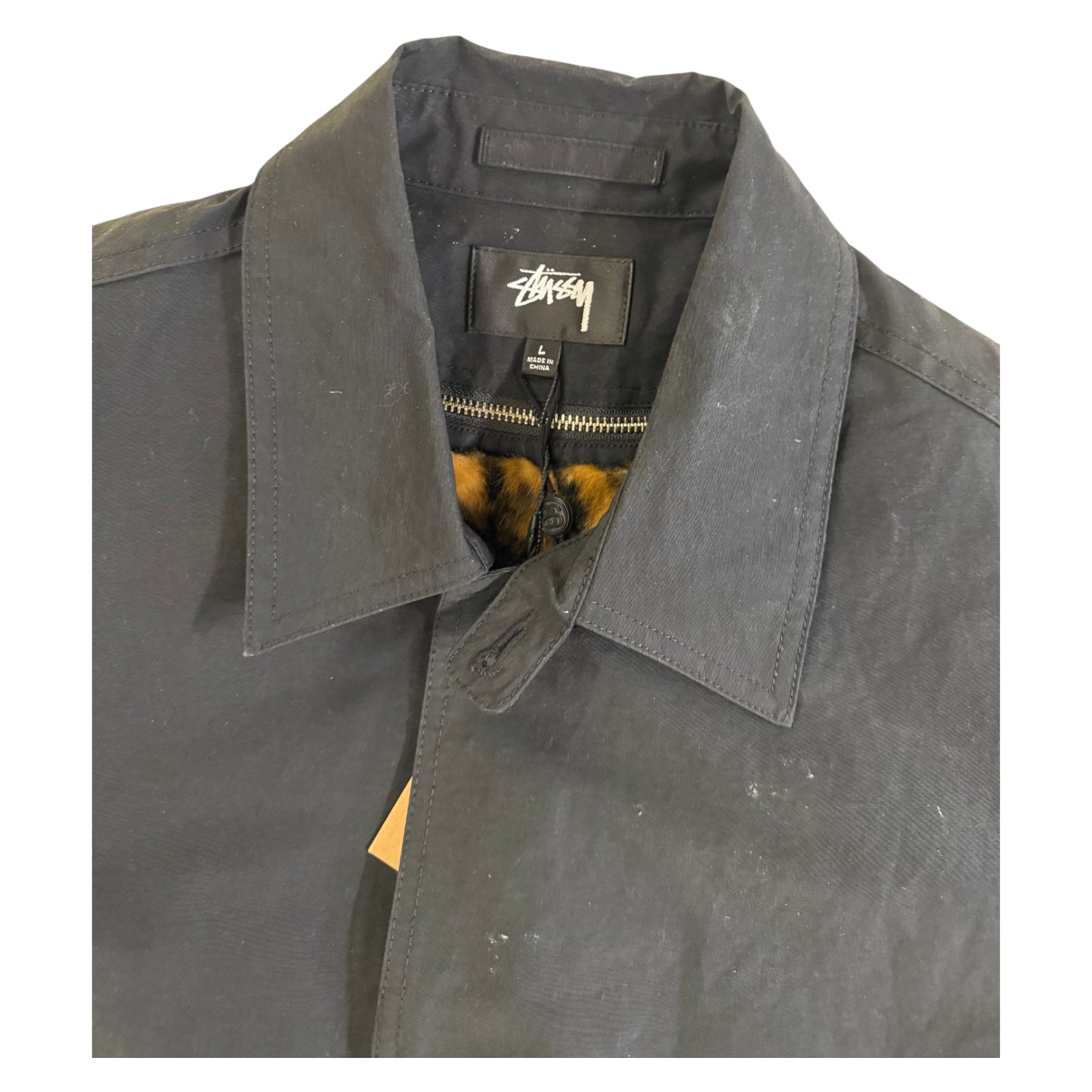 Stussy All Season Trench black - L