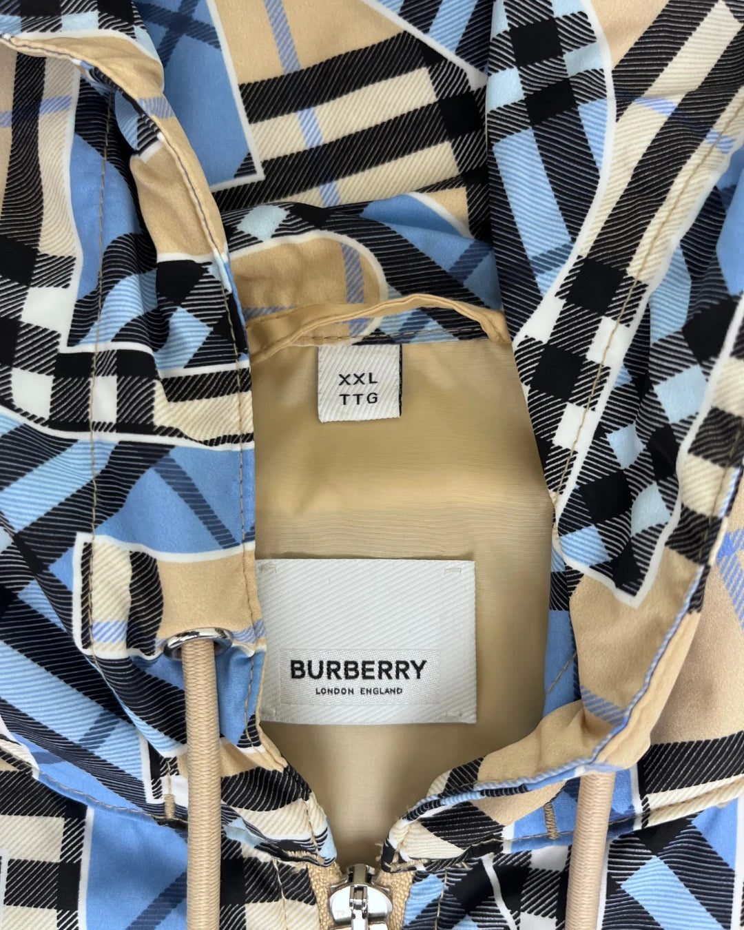 Burberry All Over Windbreaker - XXL