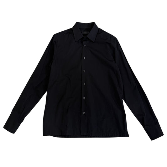 PRADA Triangle Logo Shirt Black - M
