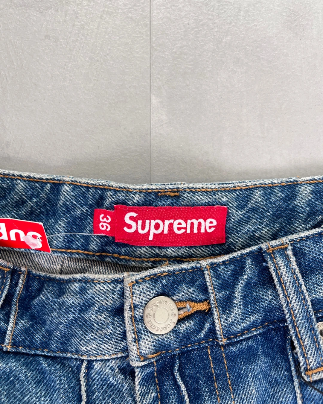 Supreme Studded Seam Jeans