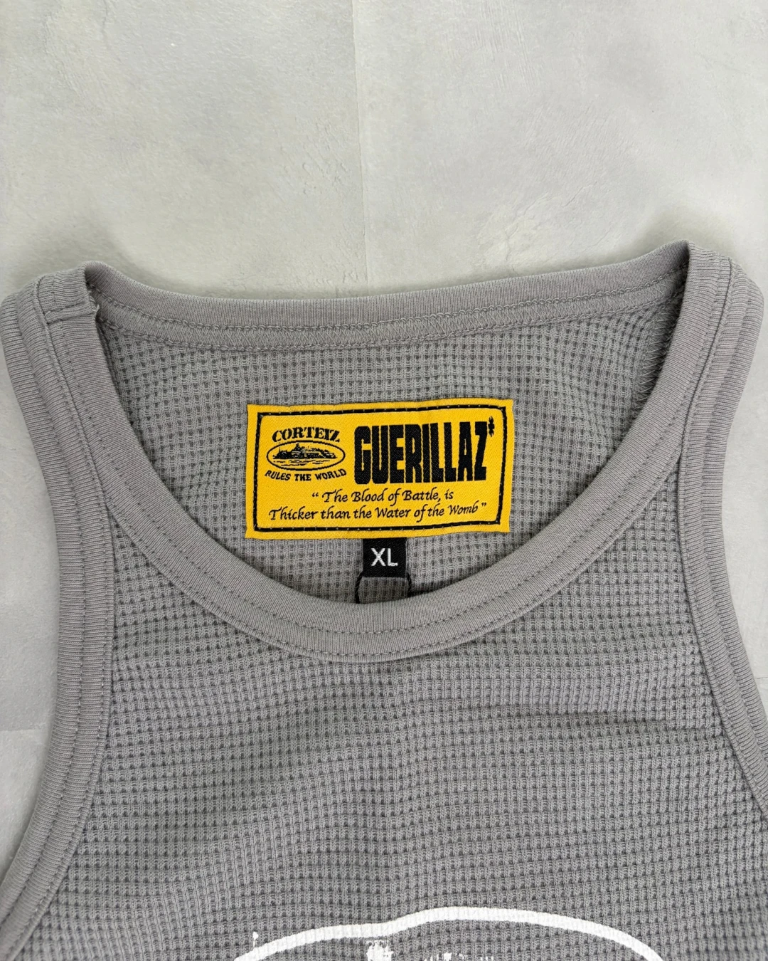 Corteiz Alcatraz Tank Top grey – (NEW) / M