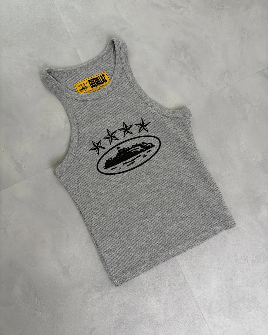 Corteiz 4 Starz Alcatraz Tank Top grey – (NEW) / L