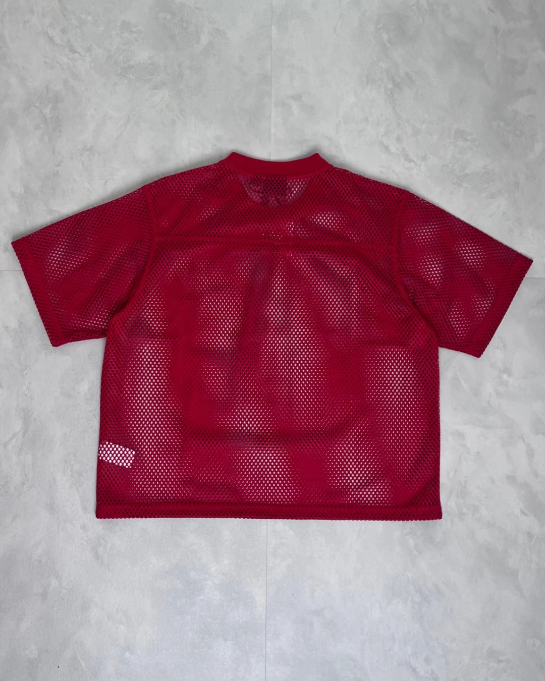 Stussy Sport Mesh Jersey red - S