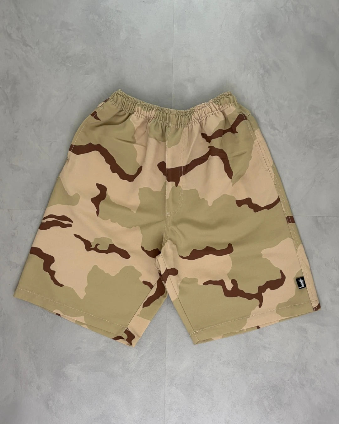Stussy Baggy Beach Shorts sand camo
