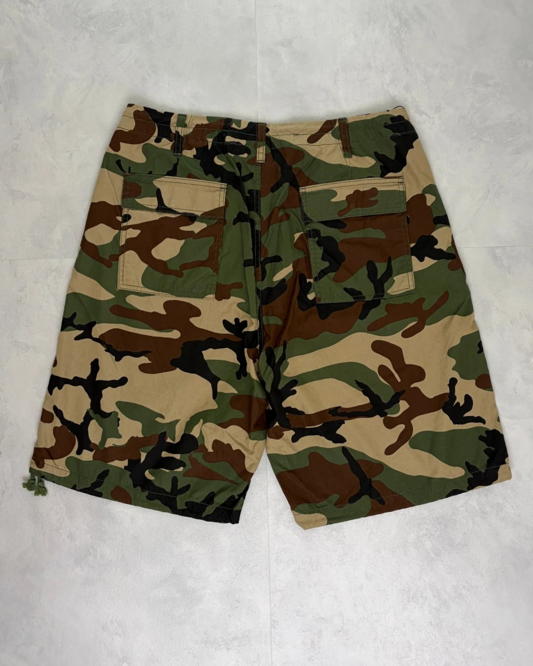 Stussy Woodland Camo Surplus Shorts