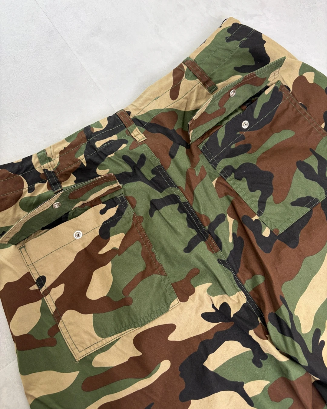 Stussy Woodland Camo Surplus Shorts