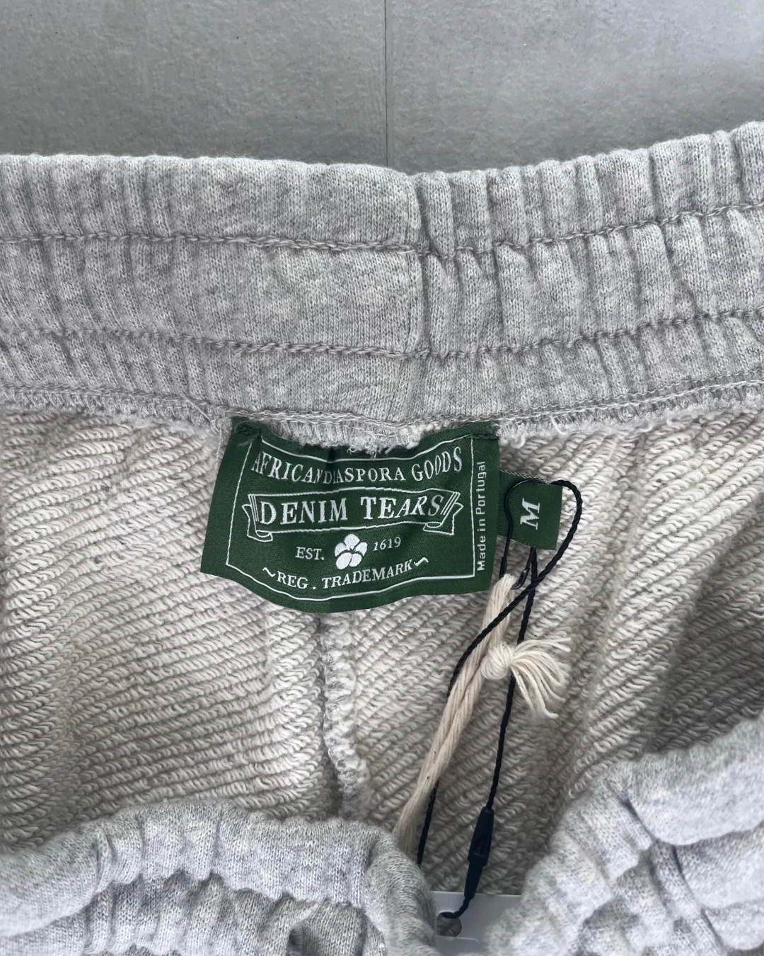 Denim Tears Cotton Wreath Bottoms grey – M