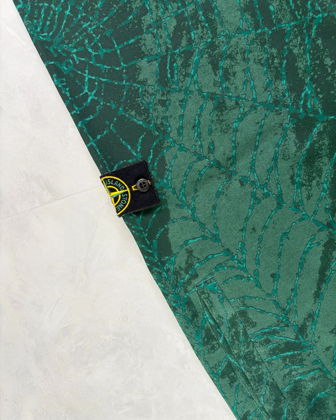 Stone Island X Supreme Spiderweb Bottoms green - M