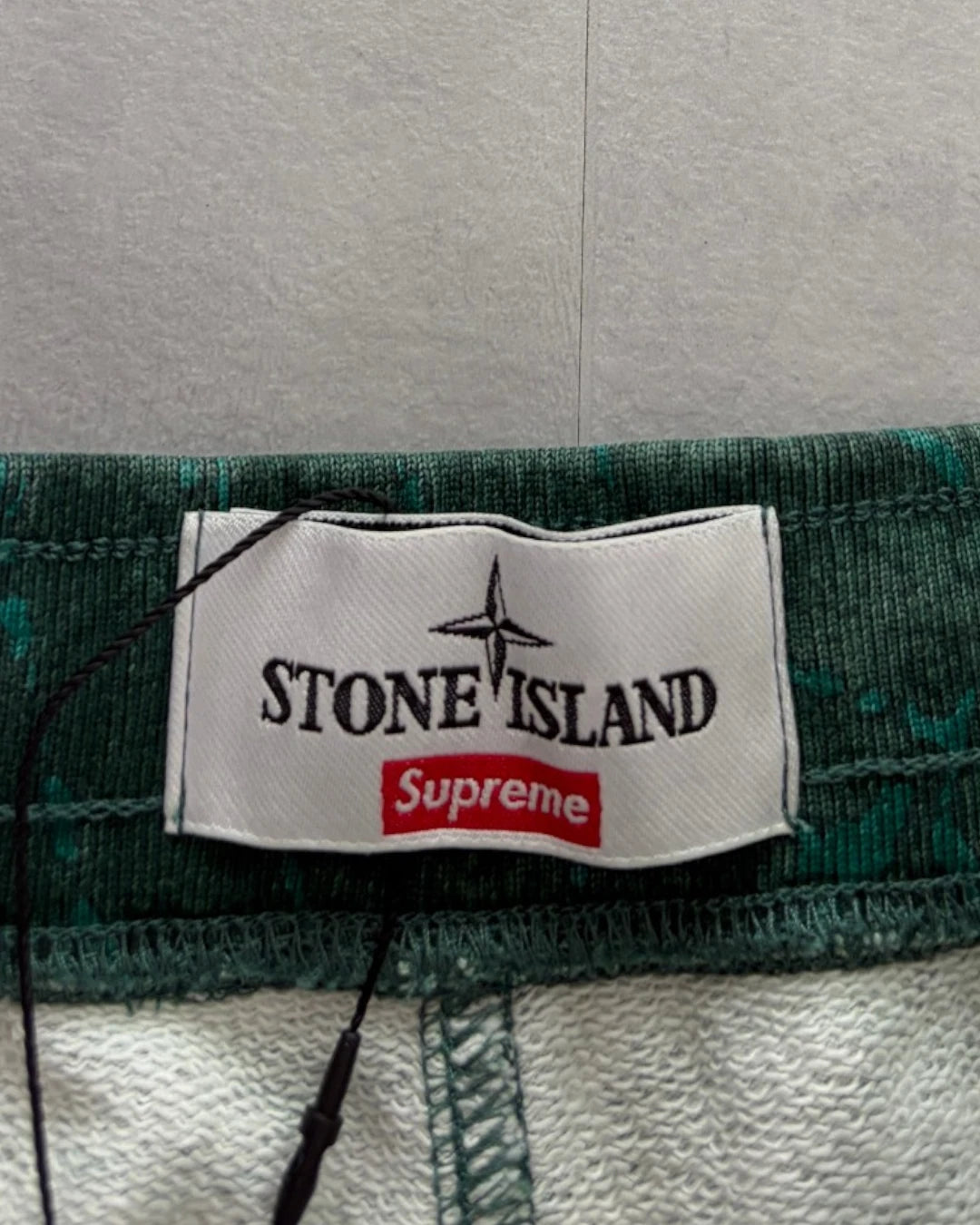 Stone Island X Supreme Spiderweb Bottoms green - M