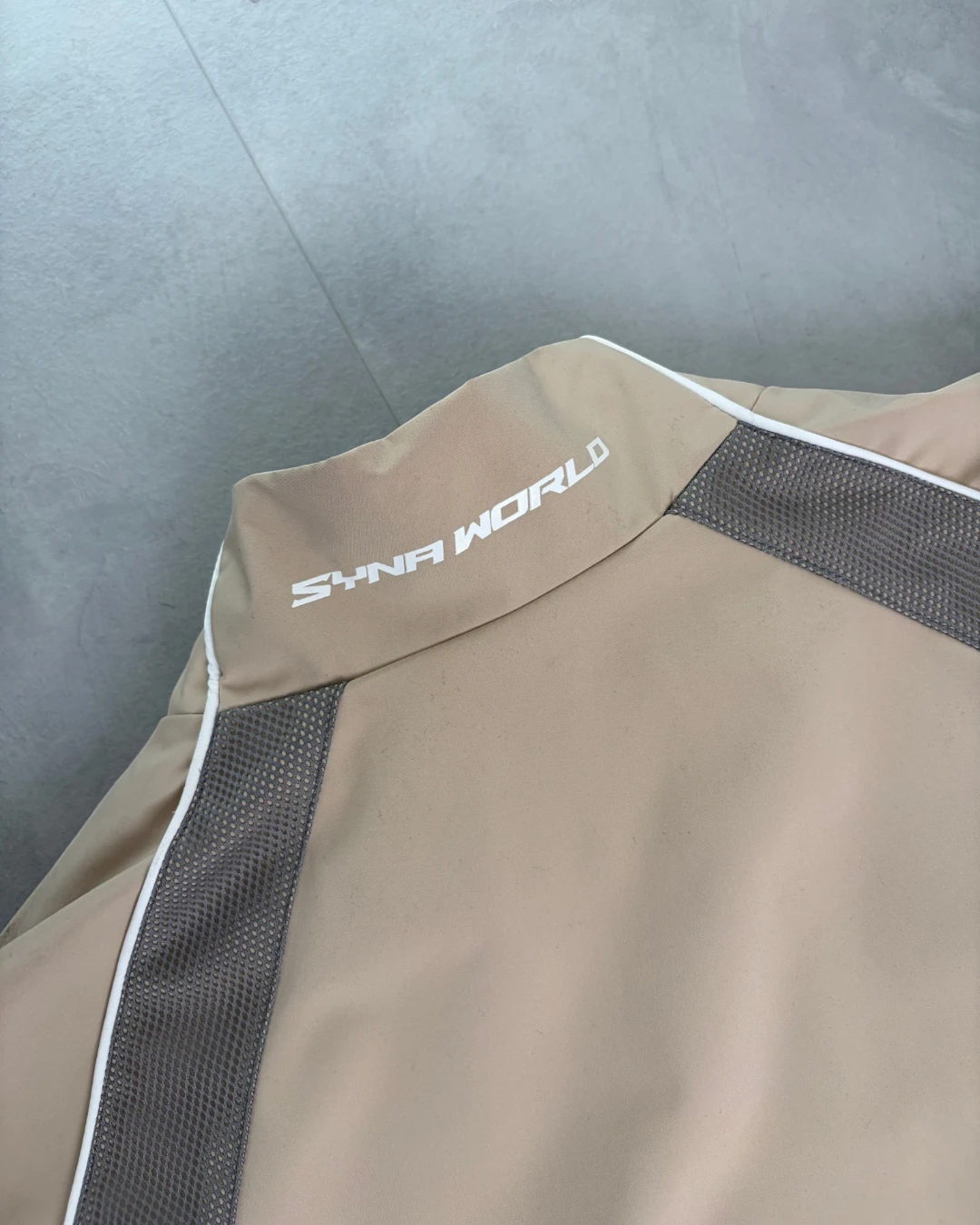 SynaWorld Moto Tracksuit Full Set beige - XXL