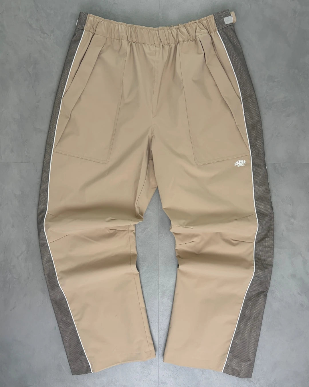 SynaWorld Moto Tracksuit Full Set beige - XXL
