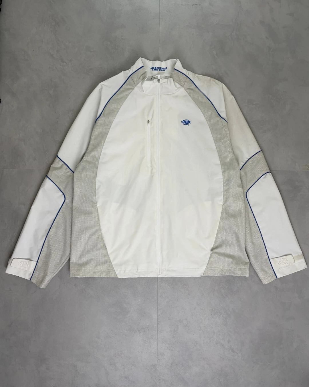 SynaWorld Motor Tracksuit white – XXL