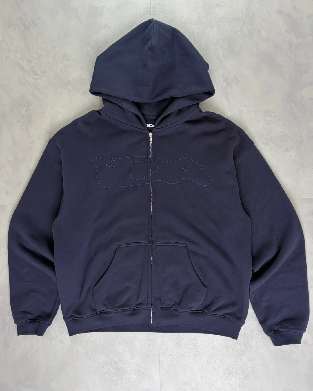 Ida Chain Stitch Full Tracksuit navy – (GRADE A) / XL