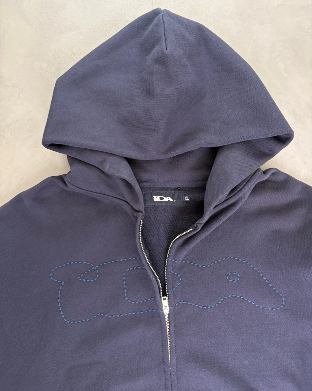 Ida Chain Stitch Full Tracksuit navy – (GRADE A) / XL