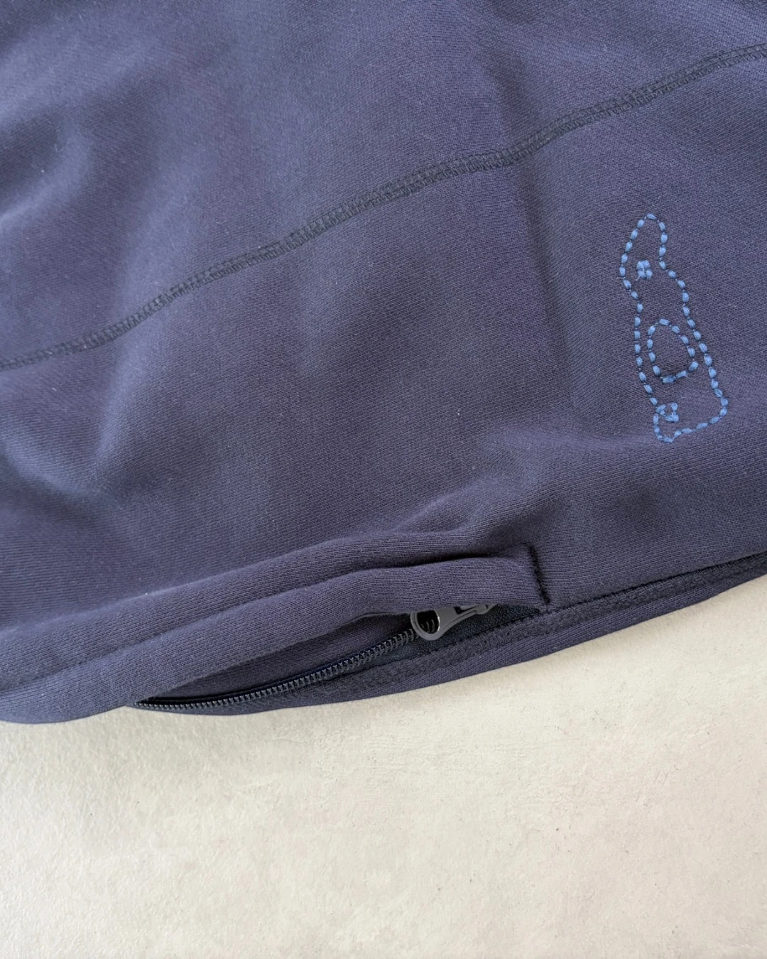 Ida Chain Stitch Full Tracksuit navy – (GRADE A) / XL