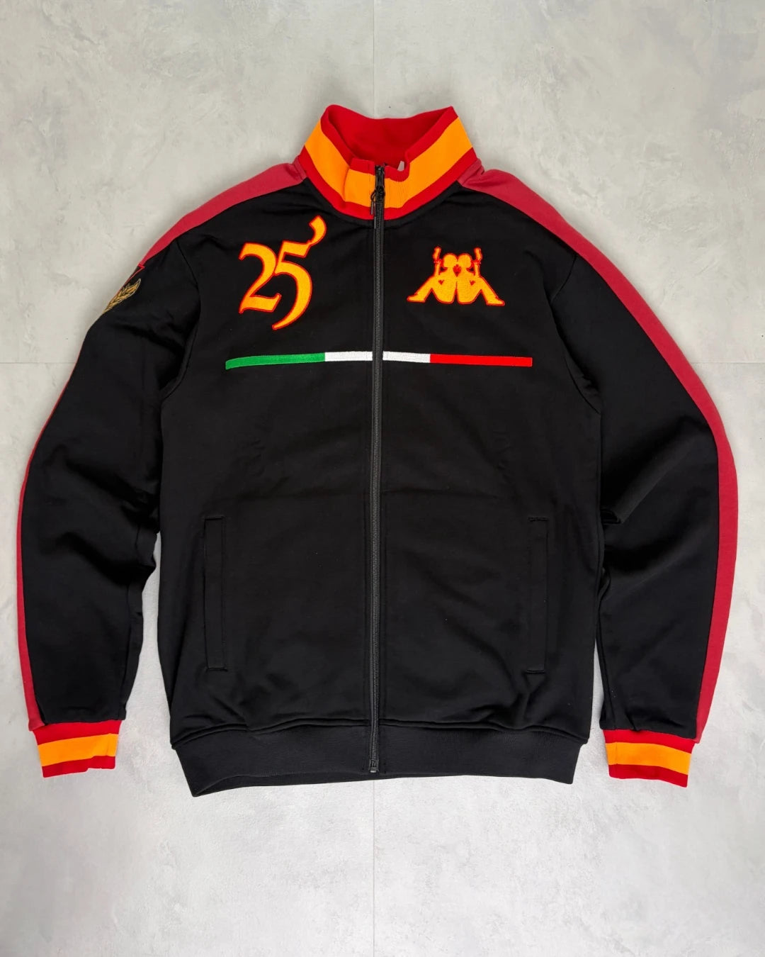 Lostboys Track Jacket black / red – L