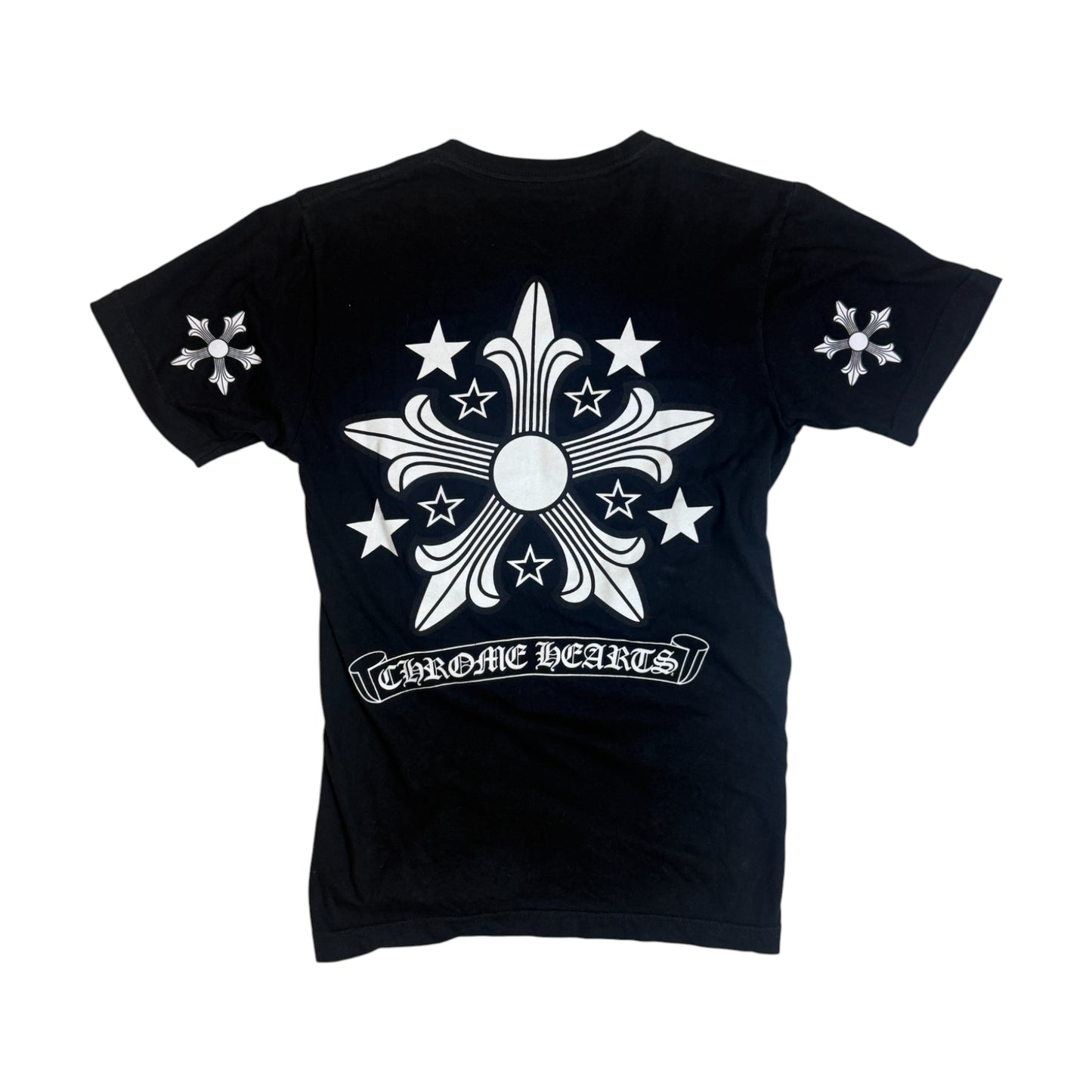 Chrome Hearts Pocket Script Star T Shirt black - S