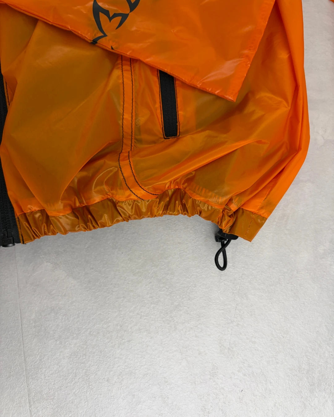 Mertra Nylon Jacket orange with Bag – (NEW) / XS