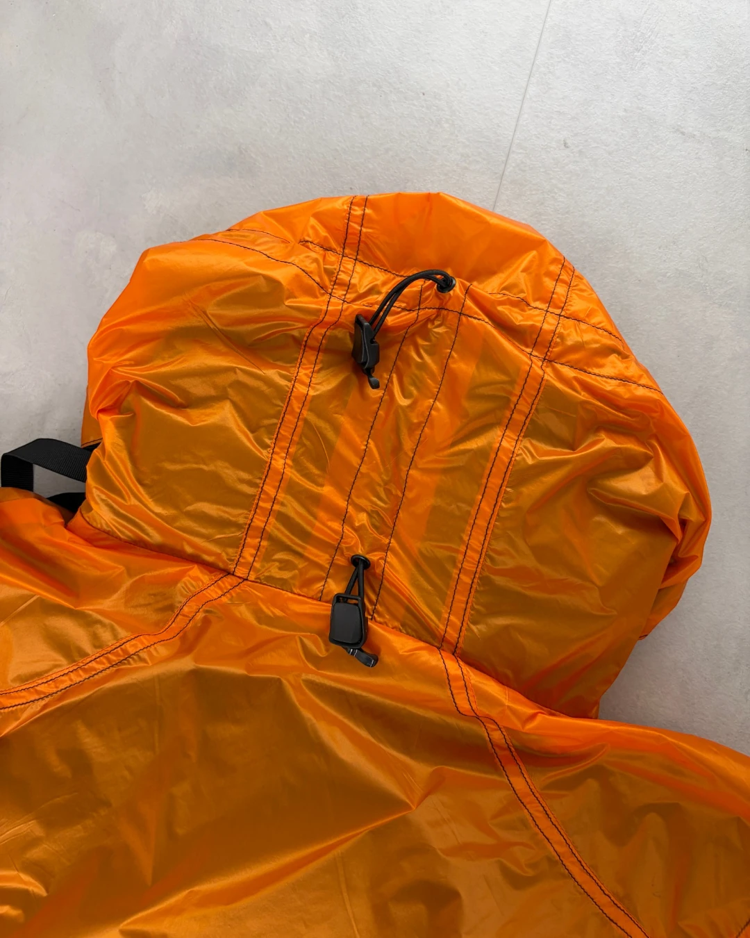 Mertra Nylon Jacket orange with Bag – (NEW) / XS