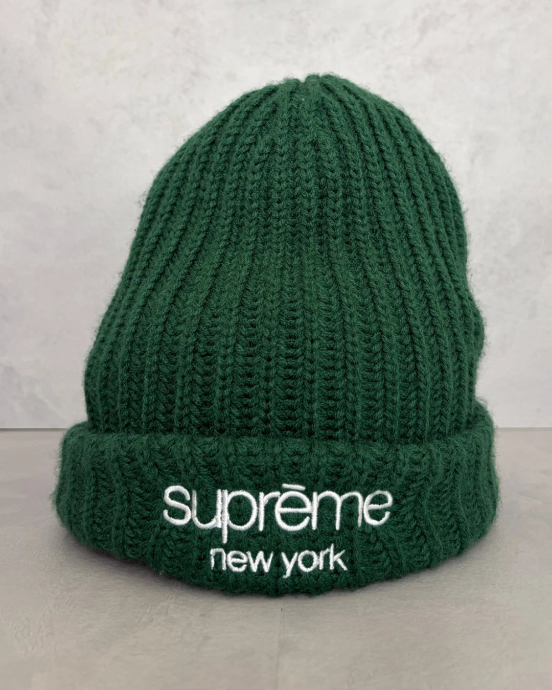 Supreme New York Beanie green – OS